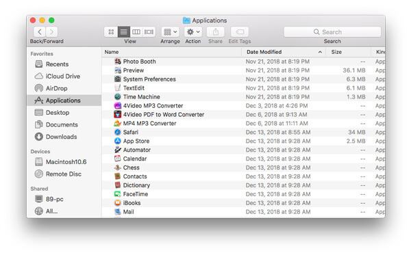 removing mail with mac cleaner